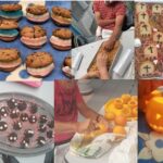 En las imágenes los dulces elaborados por los usuarios